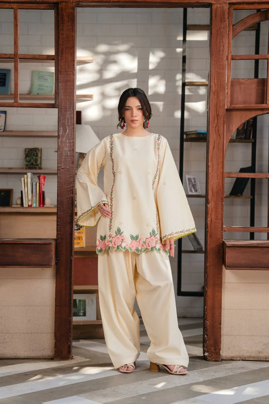 Gulnaar beautiful embroderied farshi salwar