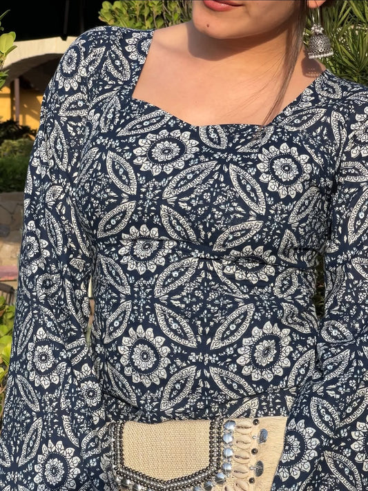 Leher  Pure Cotton Top Wear